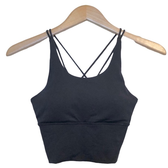 🌈 6/$60, Forever 21 Workout Bra, Black, Size XS - Picture 1 of 5